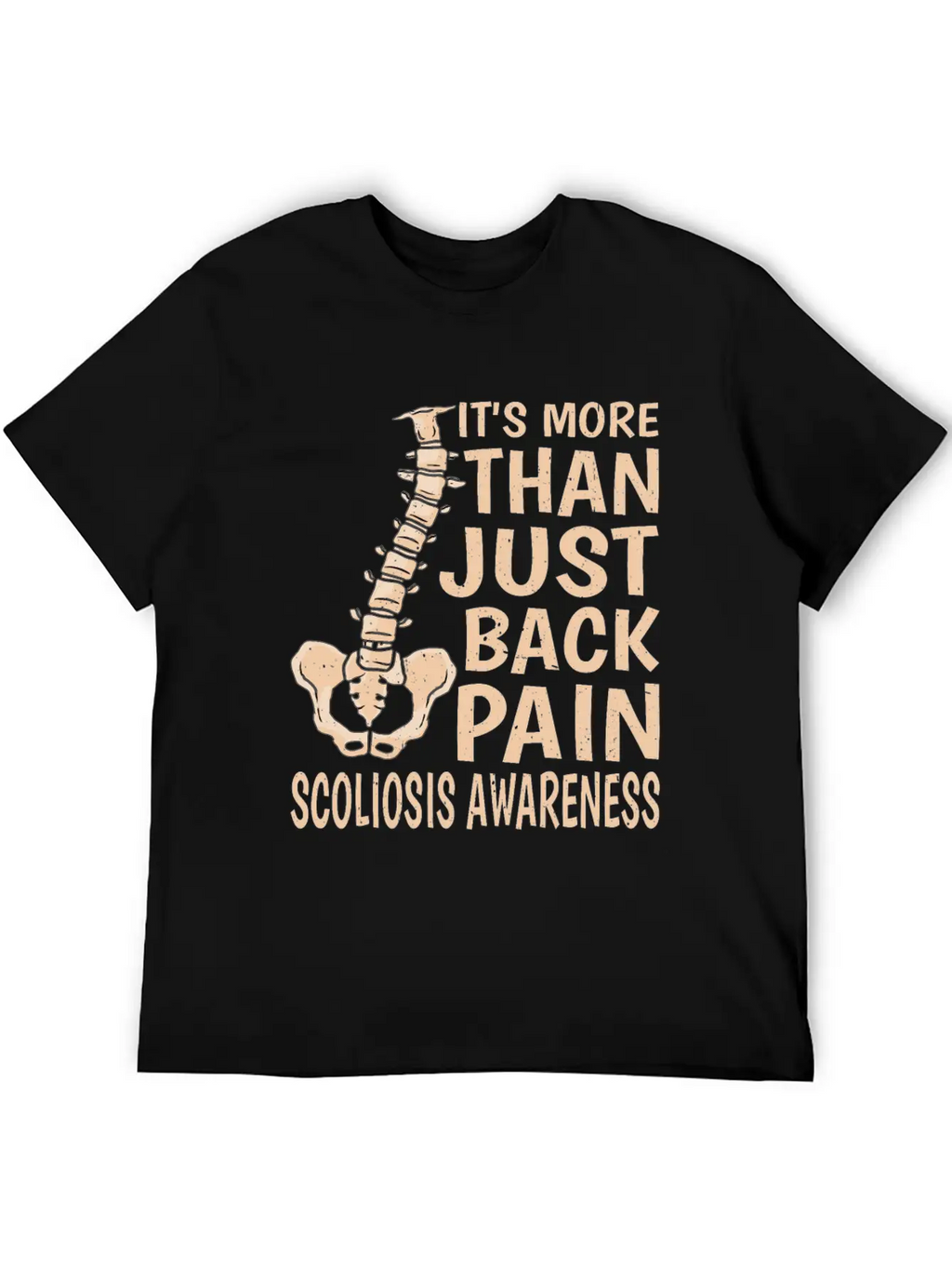 It's More Than Just Back Pain, Scoliosis 5 Unisex Casual T-Shirt – Clean Design For Daily Comfort