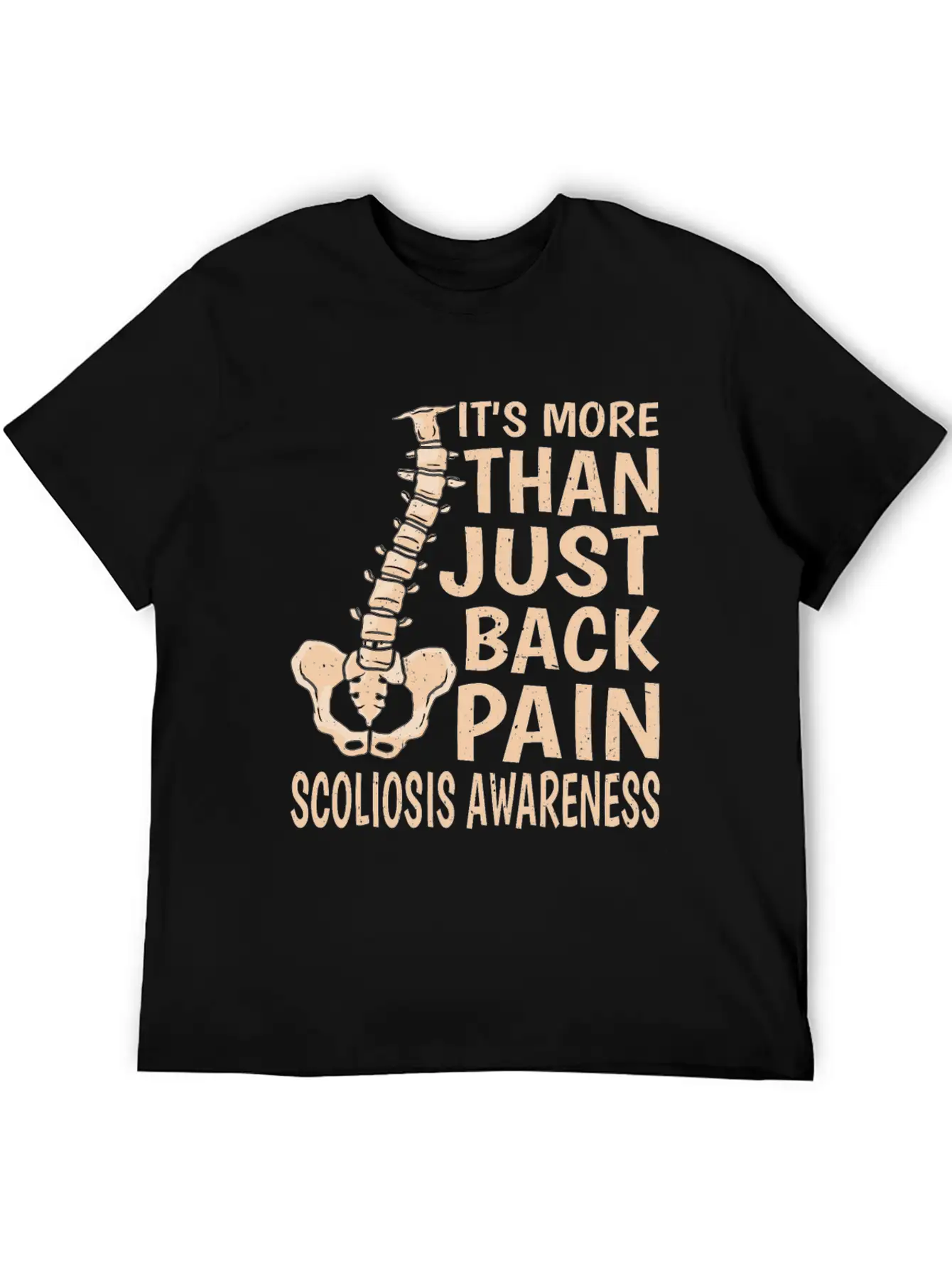 It's More Than Just Back Pain, Scoliosis 5 Unisex Casual T-Shirt – Clean Design For Daily Comfort