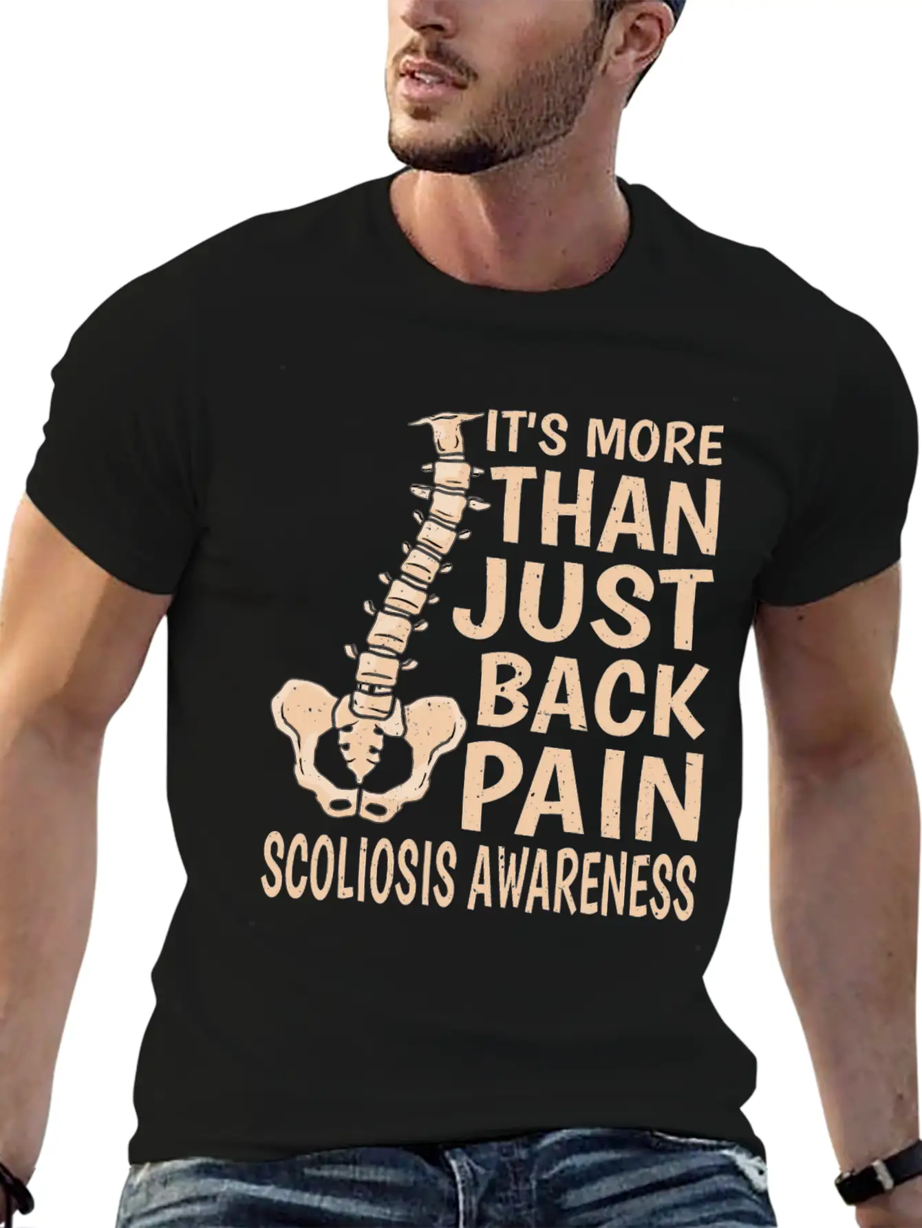 It's More Than Just Back Pain, Scoliosis 5 Unisex Casual T-Shirt – Clean Design For Daily Comfort