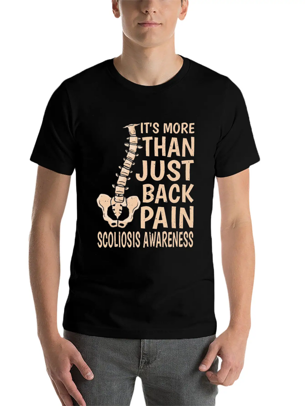 It's More Than Just Back Pain, Scoliosis 5 Unisex Casual T-Shirt – Clean Design For Daily Comfort