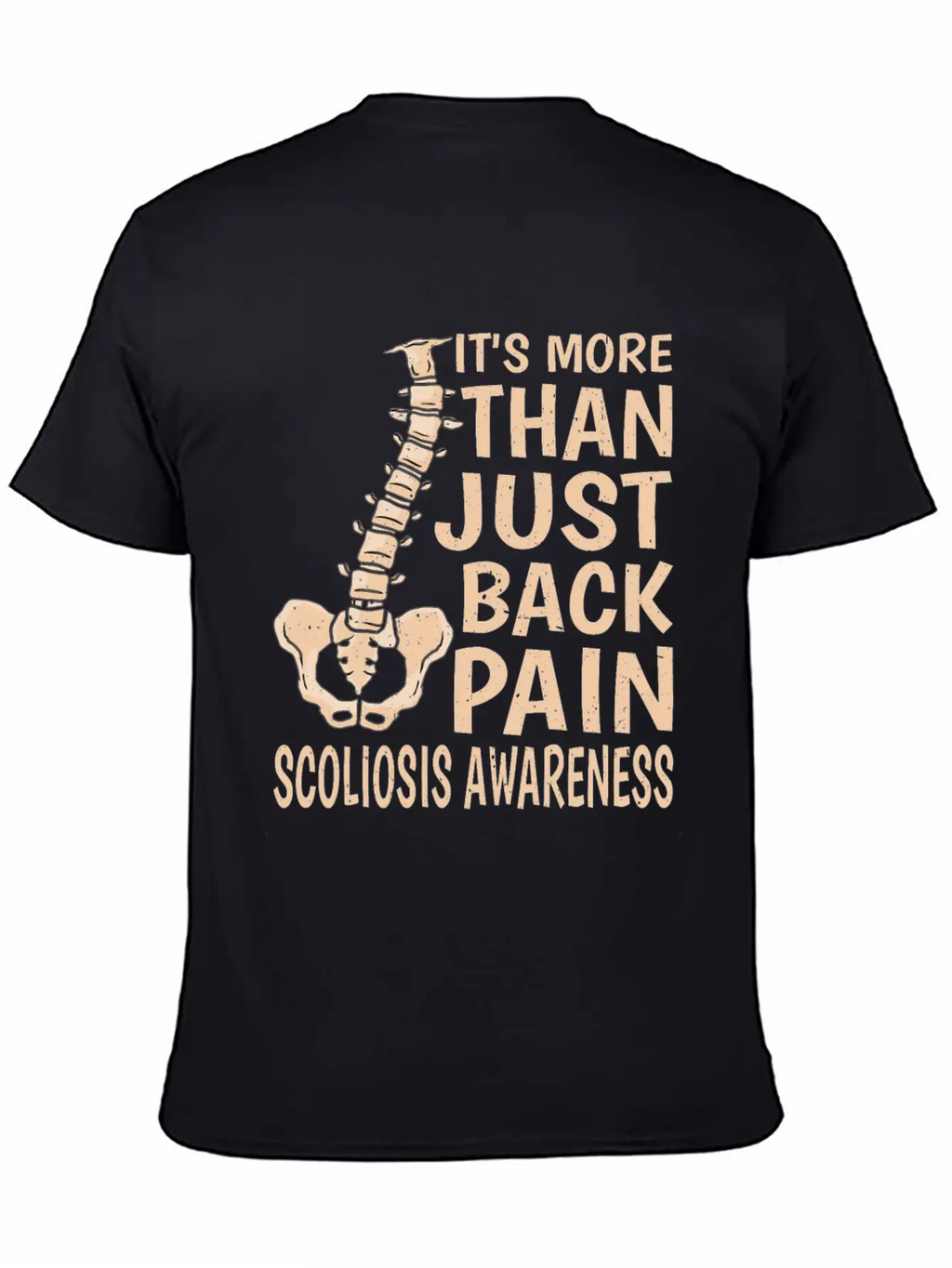 It's More Than Just Back Pain, Scoliosis 5 Unisex Casual T-Shirt – Clean Design For Daily Comfort