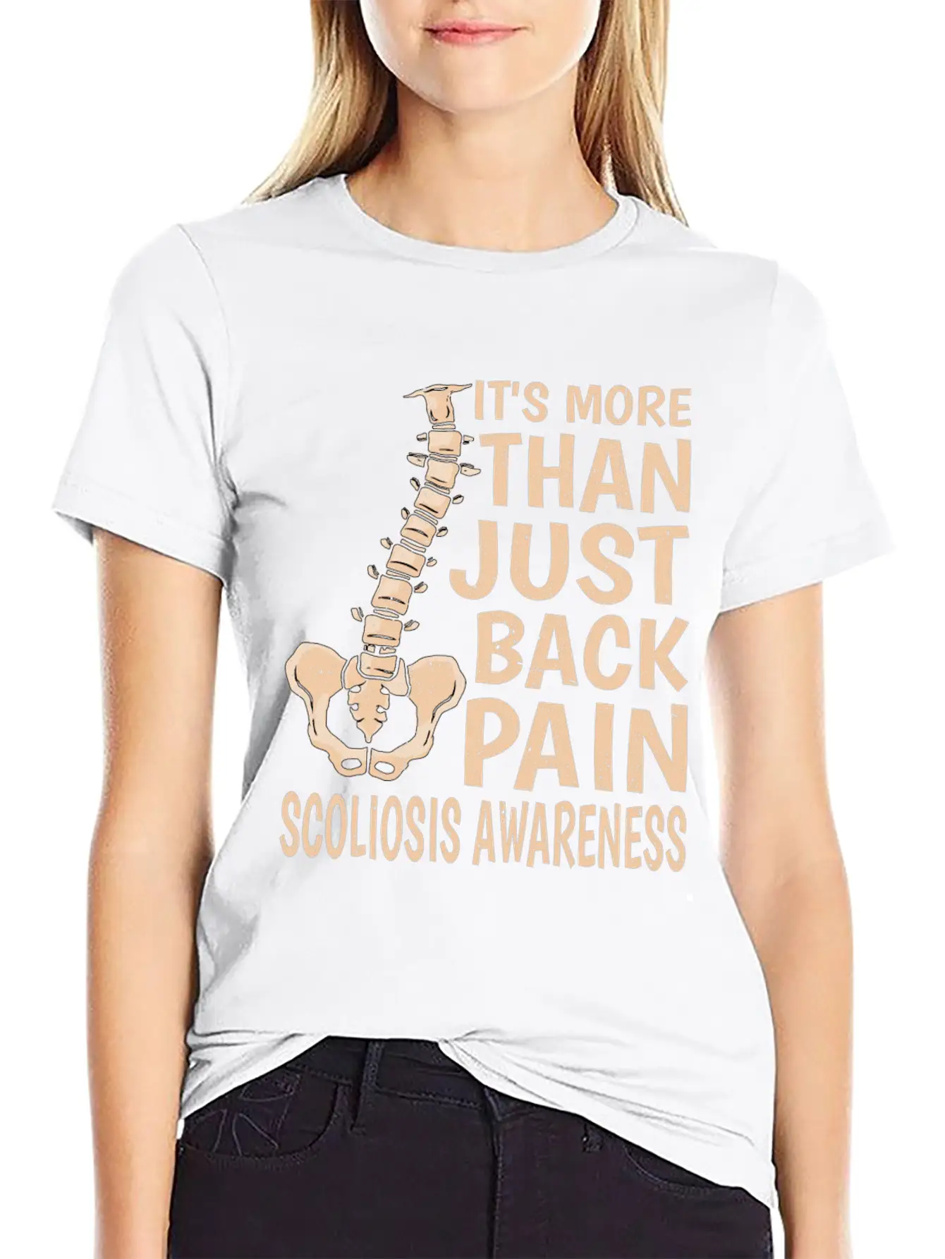 It's More Than Just Back Pain, Scoliosis 5 Unisex Casual T-Shirt – Clean Design For Daily Comfort