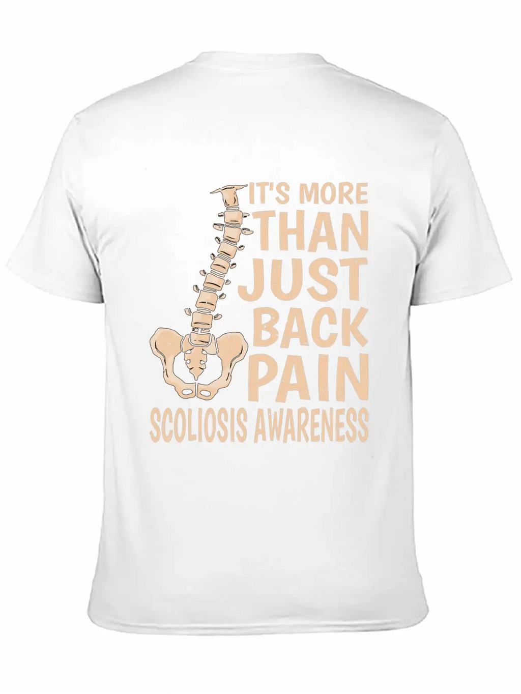 It's More Than Just Back Pain, Scoliosis 5 Unisex Casual T-Shirt – Clean Design For Daily Comfort