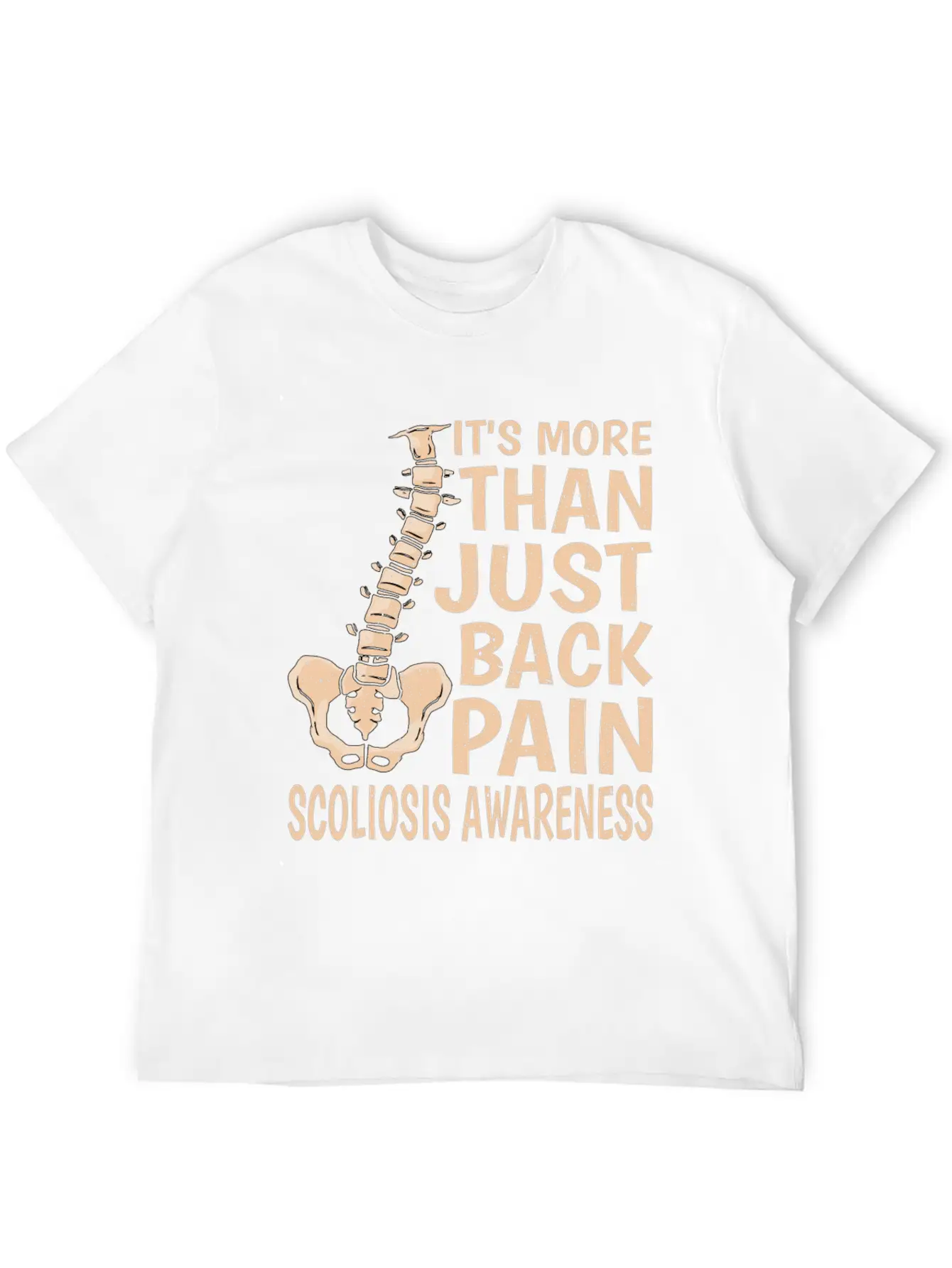 It's More Than Just Back Pain, Scoliosis 5 Unisex Casual T-Shirt – Clean Design For Daily Comfort