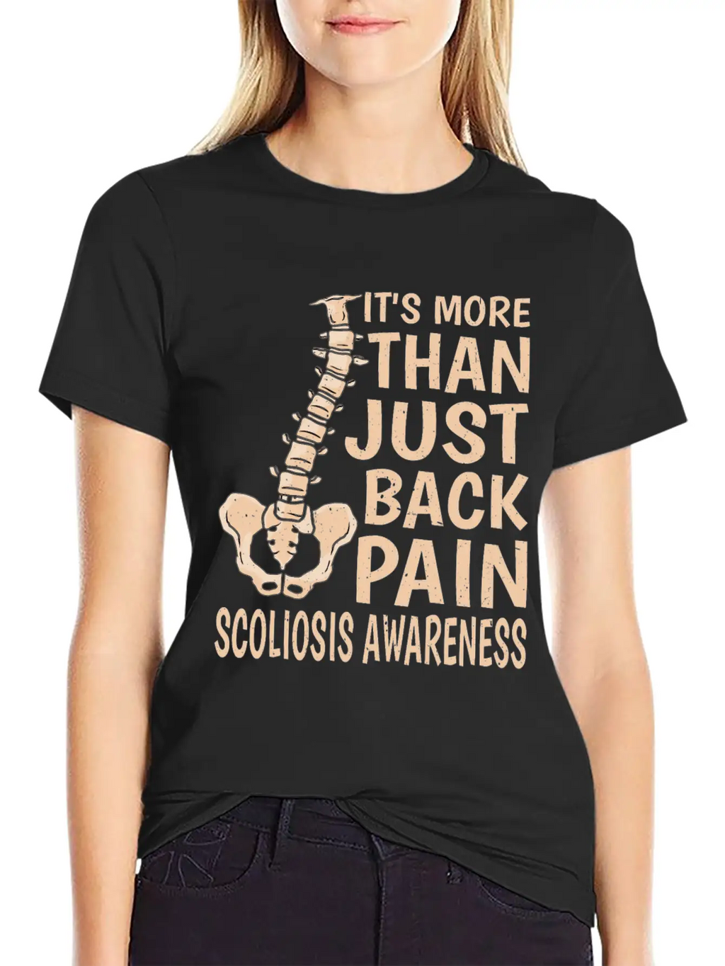 It's More Than Just Back Pain, Scoliosis 5 Unisex Casual T-Shirt – Clean Design For Daily Comfort