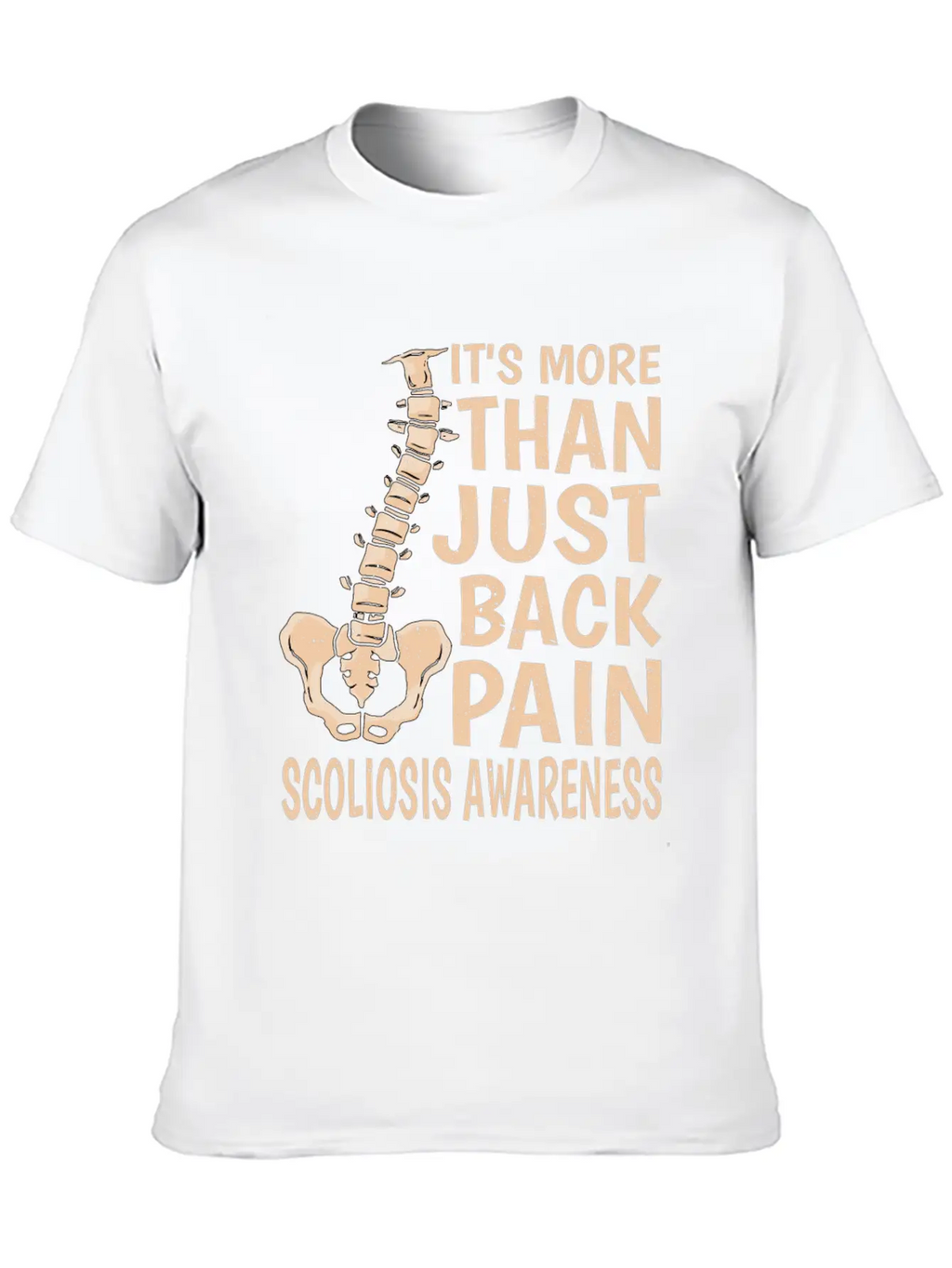 It's More Than Just Back Pain, Scoliosis 5 Unisex Casual T-Shirt – Clean Design For Daily Comfort