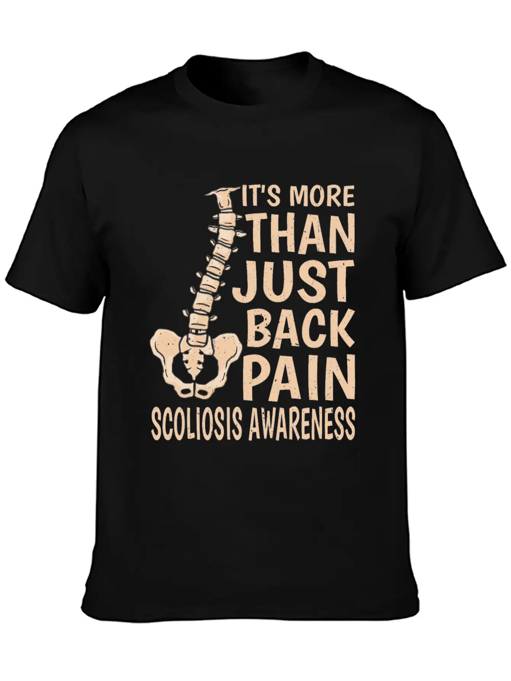 It's More Than Just Back Pain, Scoliosis 5 Unisex Casual T-Shirt – Clean Design For Daily Comfort