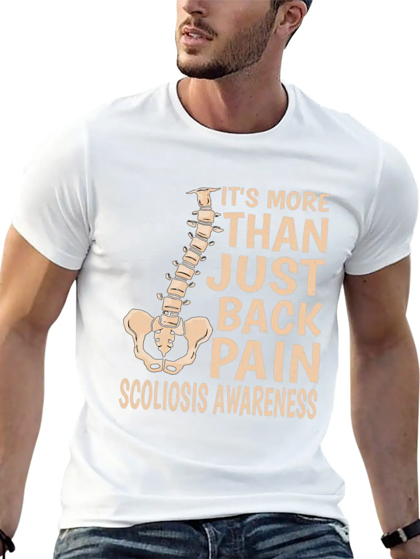 It's More Than Just Back Pain, Scoliosis 5 Unisex Casual T-Shirt – Clean Design For Daily Comfort