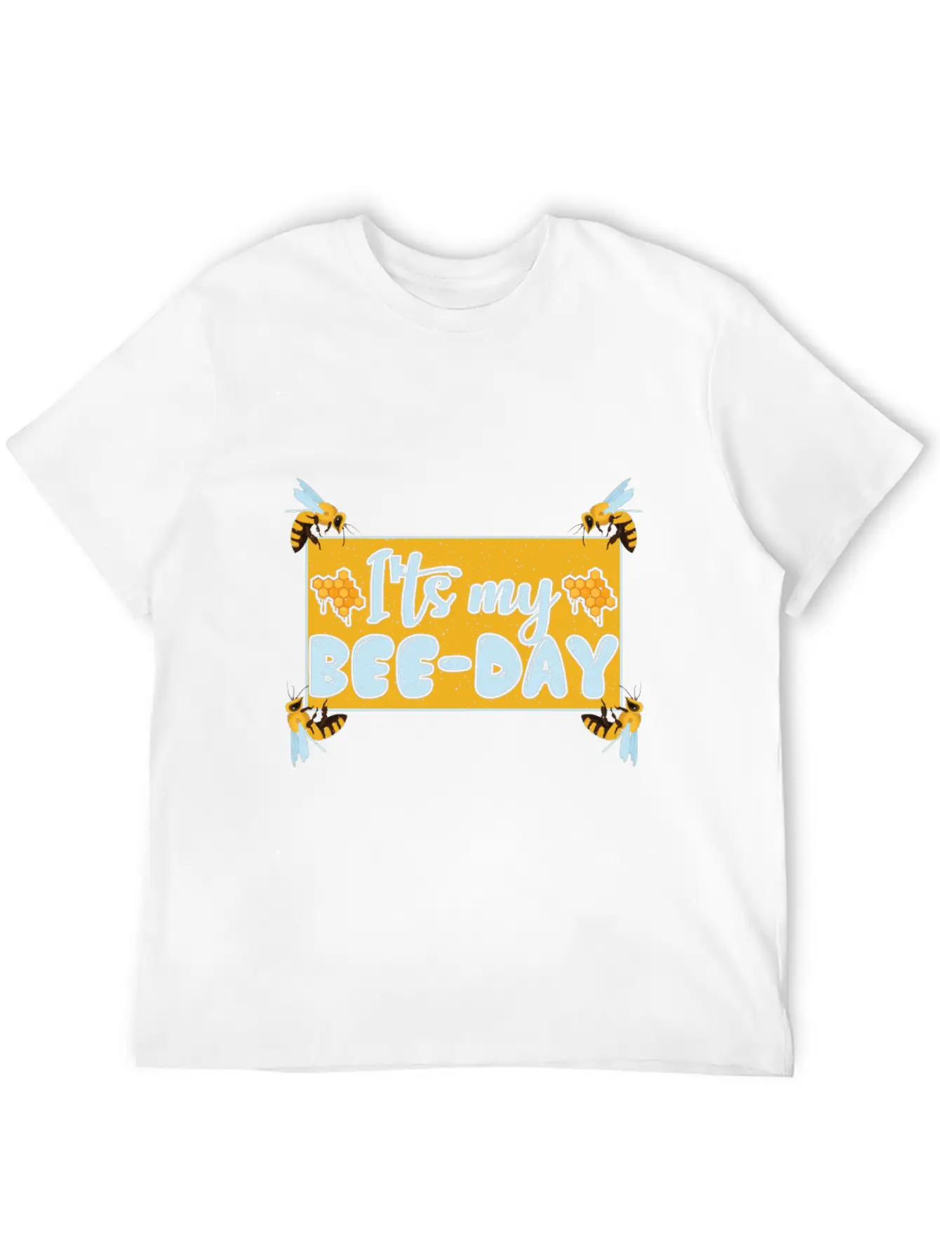ITS MY BEE-DAY Unisex Casual T-Shirt – Clean Design For Daily Comfort