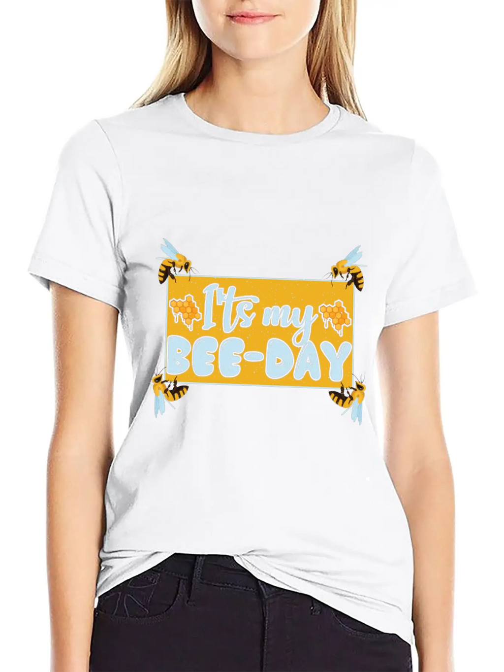 ITS MY BEE-DAY Unisex Casual T-Shirt – Clean Design For Daily Comfort