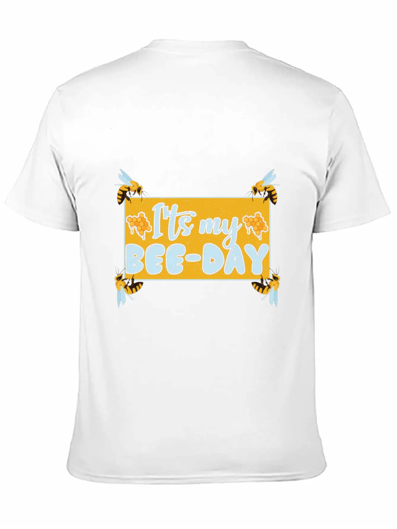 ITS MY BEE-DAY Unisex Casual T-Shirt – Clean Design For Daily Comfort