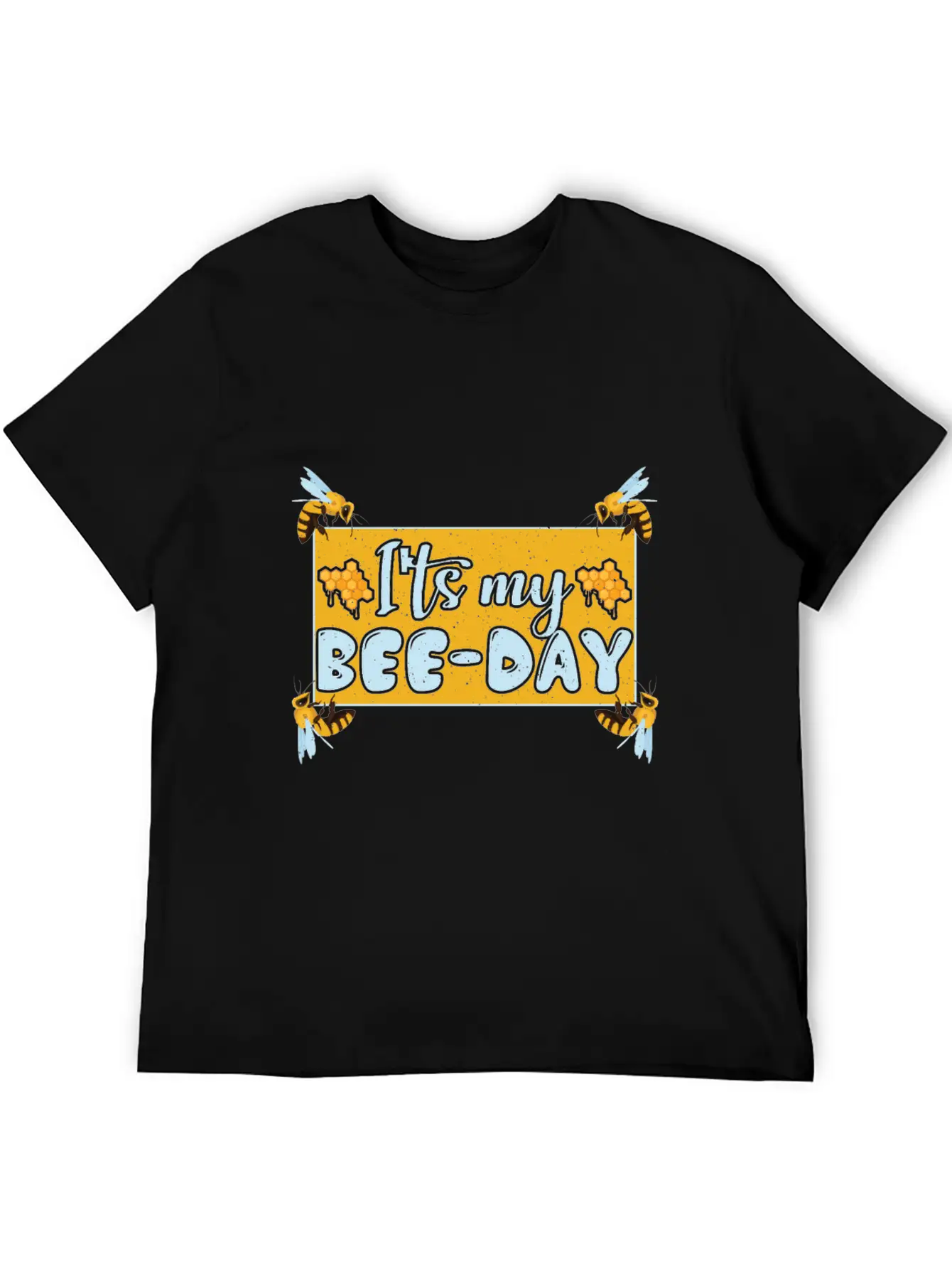 ITS MY BEE-DAY Unisex Casual T-Shirt – Clean Design For Daily Comfort