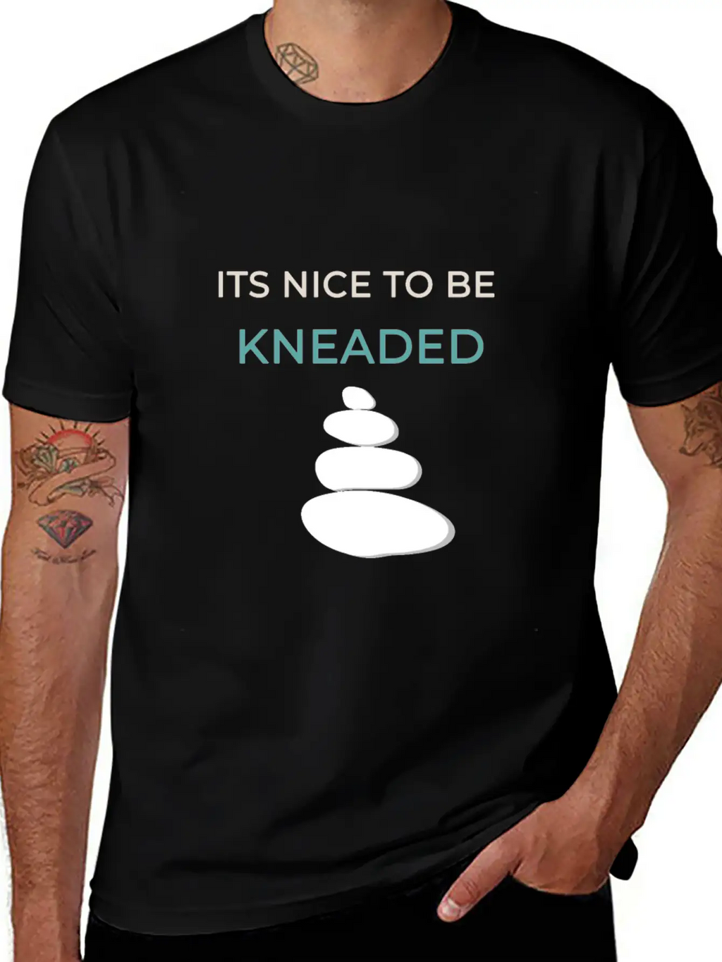 Its Nice To Be Kneaded Essential Cotton Tee For Daily Outfits – Unisex Style