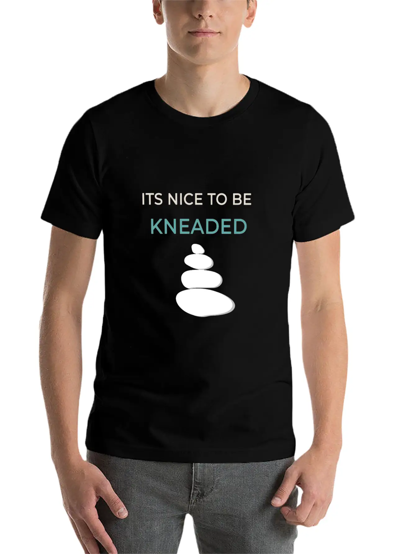 Its Nice To Be Kneaded Essential Cotton Tee For Daily Outfits – Unisex Style