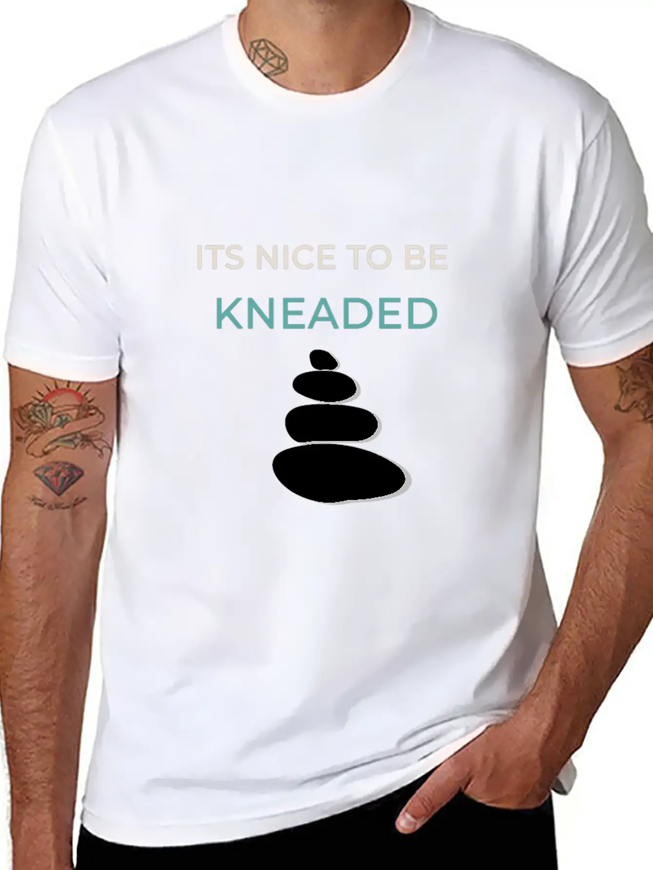 Its Nice To Be Kneaded Essential Cotton Tee For Daily Outfits – Unisex Style