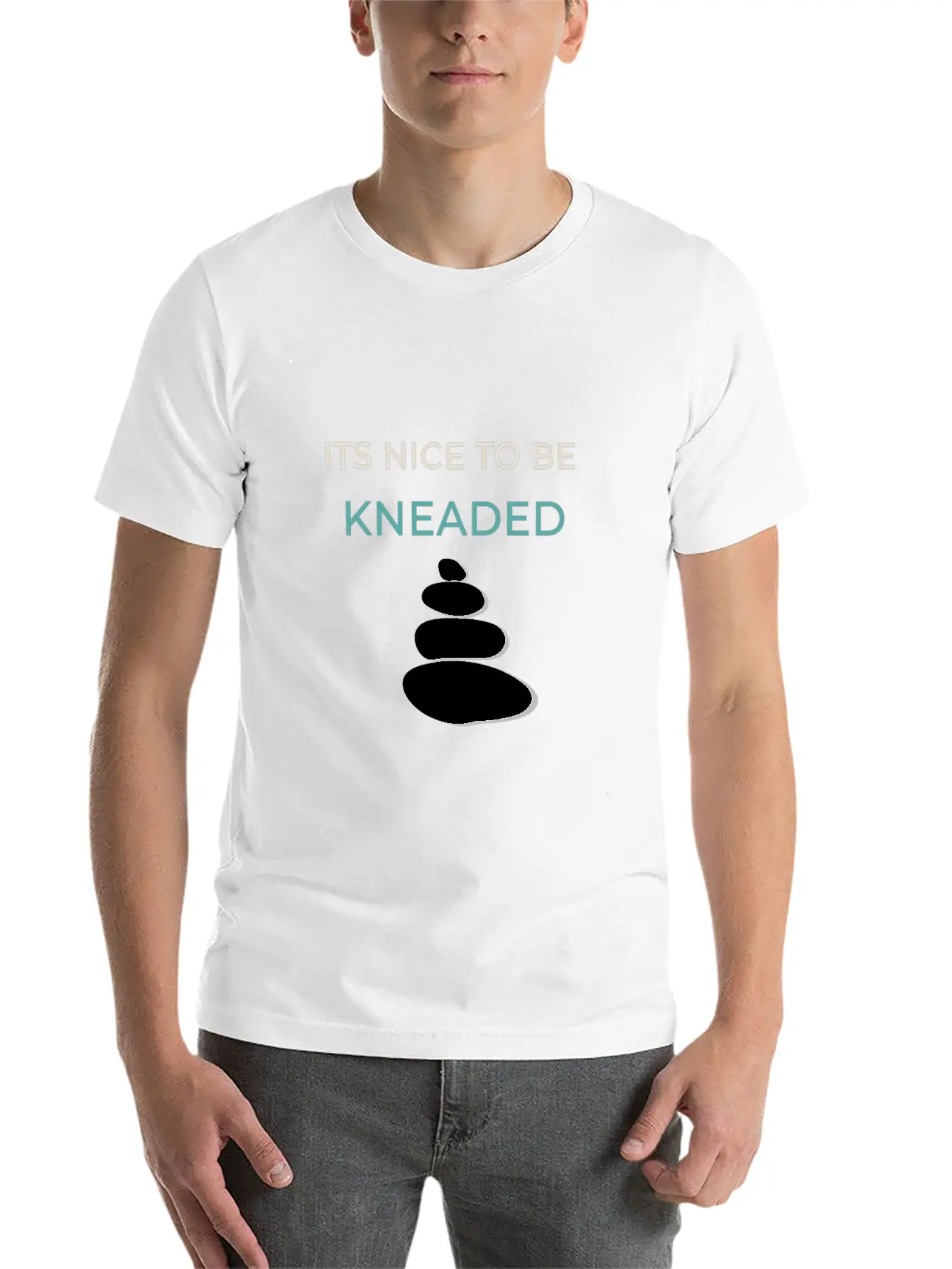 Its Nice To Be Kneaded Essential Cotton Tee For Daily Outfits – Unisex Style
