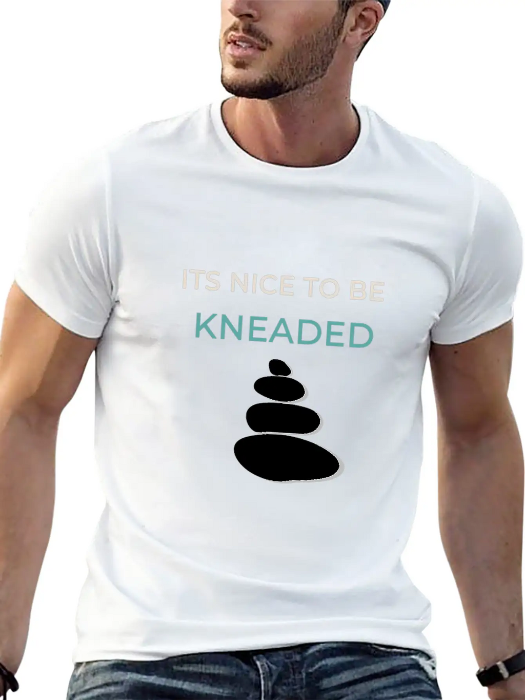Its Nice To Be Kneaded Essential Cotton Tee For Daily Outfits – Unisex Style