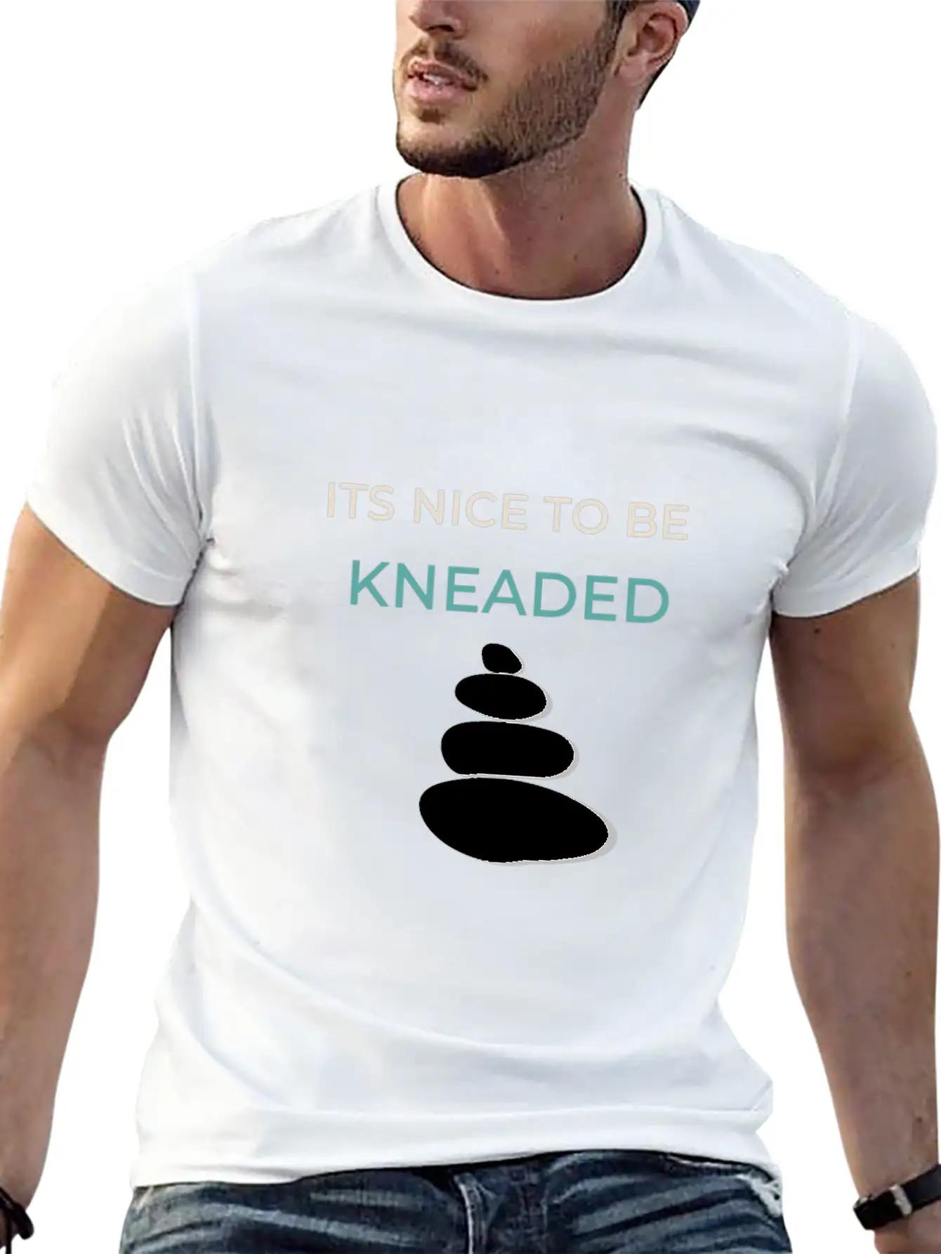 Its Nice To Be Kneaded Essential Cotton Tee For Daily Outfits – Unisex Style