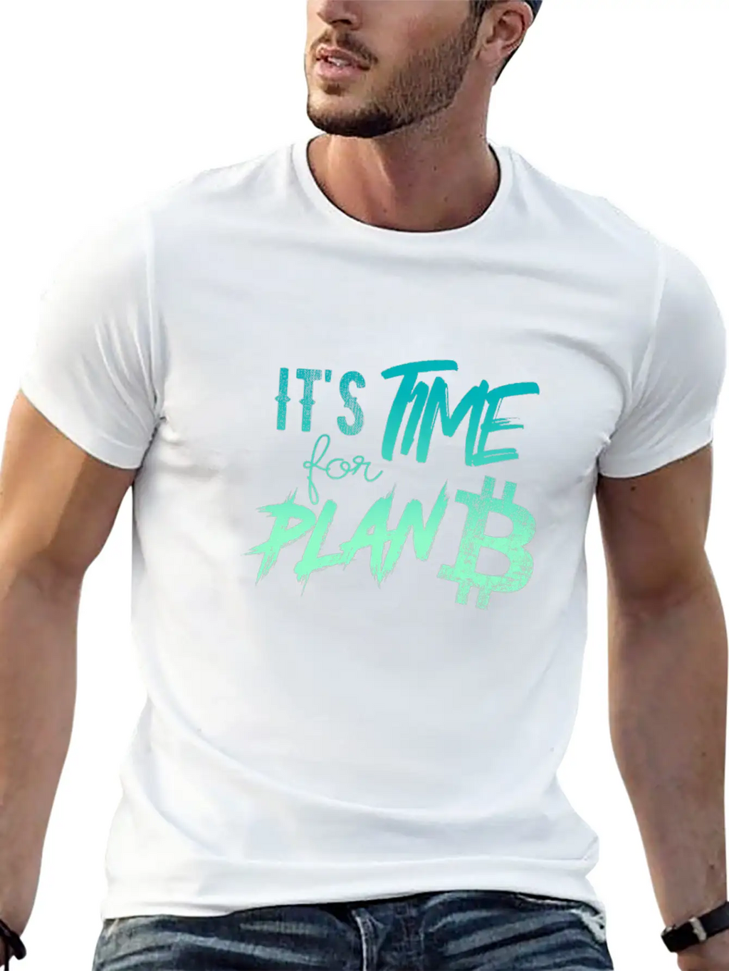 It's Time For Plan B - Bitcoin, Cryptos, Hodlers Unisex Casual T-Shirt – Clean Design For Daily Comfort