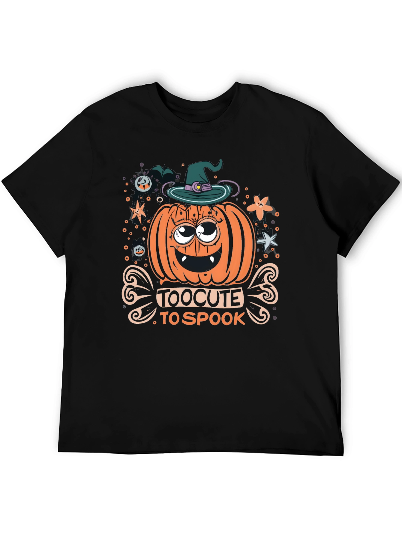 Too Cute To Spook Halloween T-Shirt