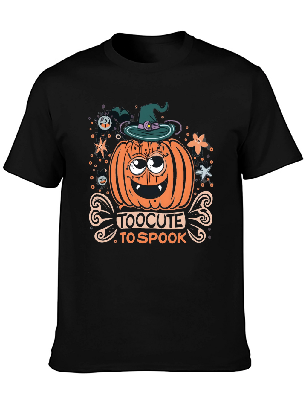 Too Cute To Spook Halloween T-Shirt