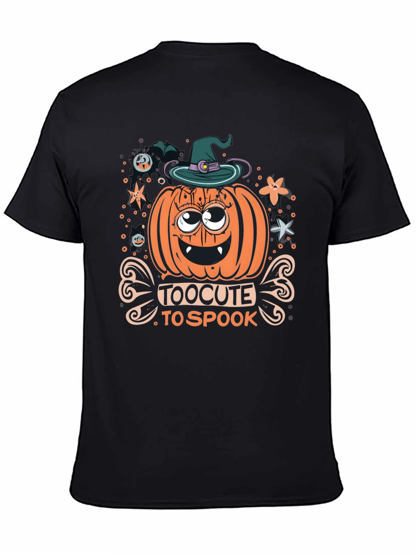 Too Cute To Spook Halloween T-Shirt