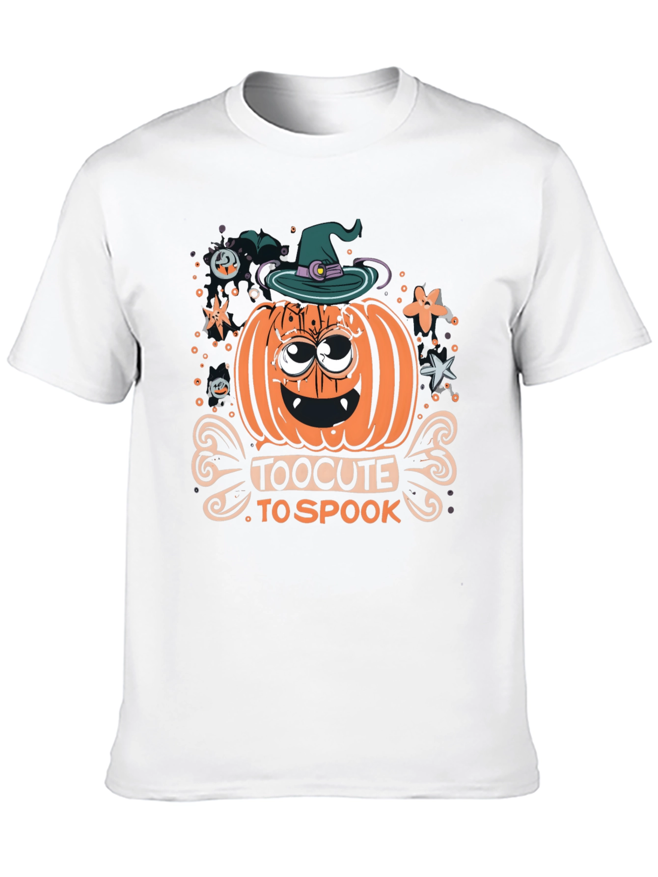 Too Cute To Spook Halloween T-Shirt