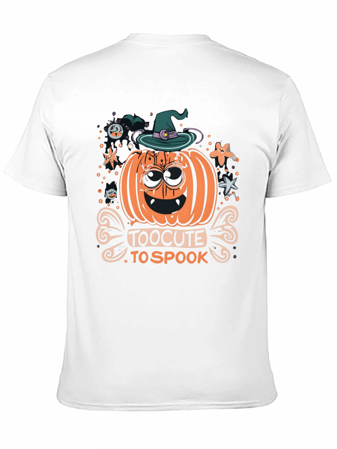 Too Cute To Spook Halloween T-Shirt