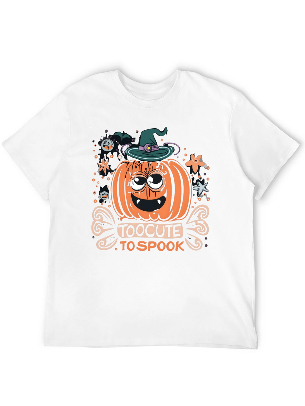 Too Cute To Spook Halloween T-Shirt