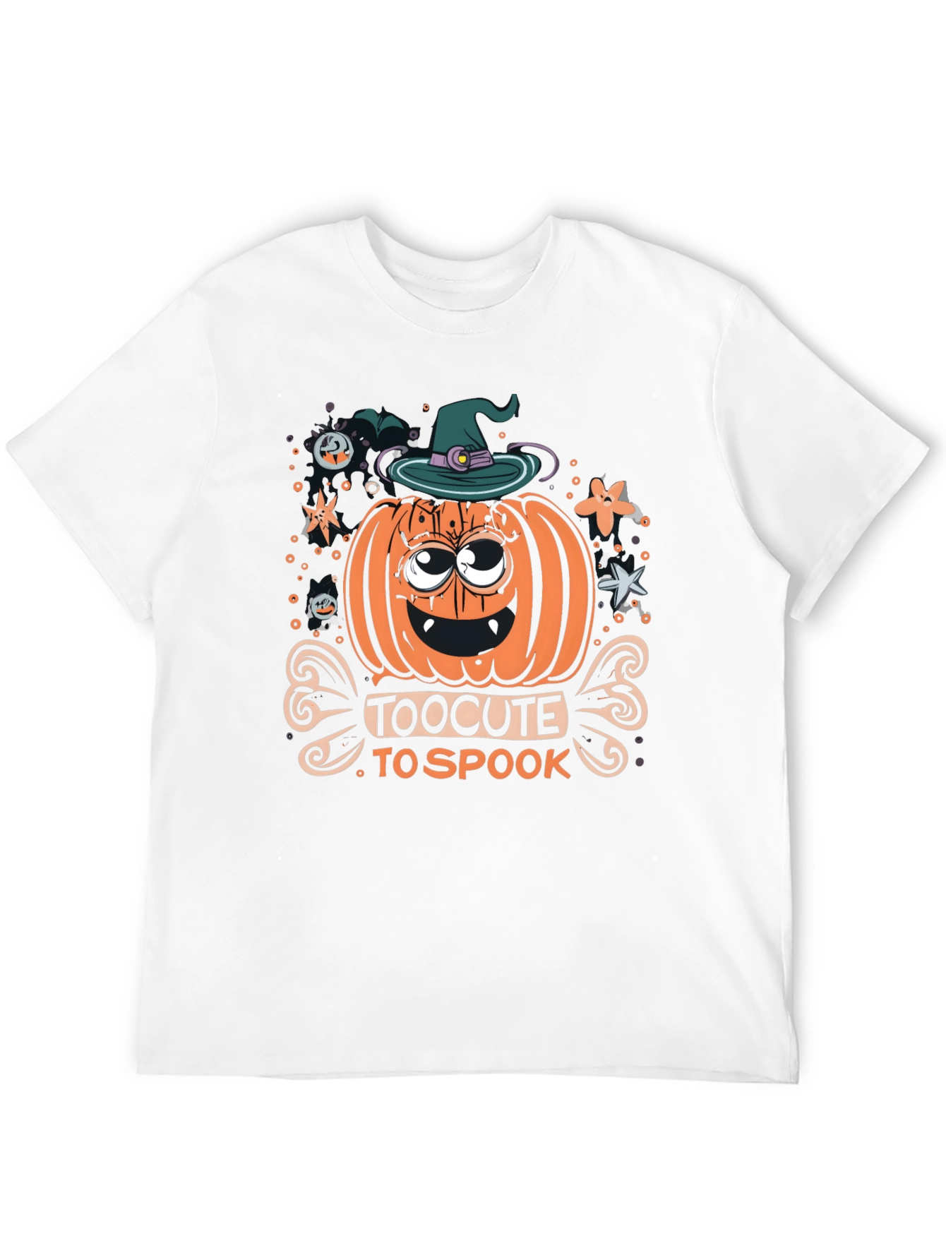Too Cute To Spook Halloween T-Shirt