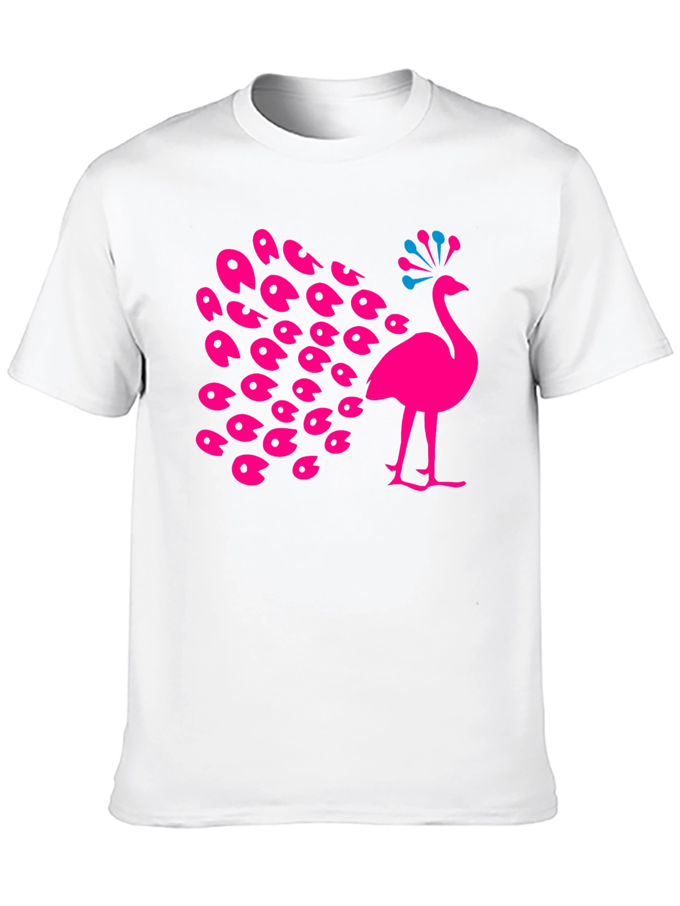 Peacock Graphic Tee - Bold & Stylish Black T-Shirt