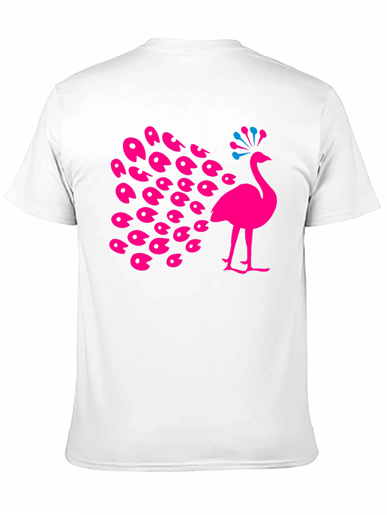 Peacock Graphic Tee - Bold & Stylish Black T-Shirt