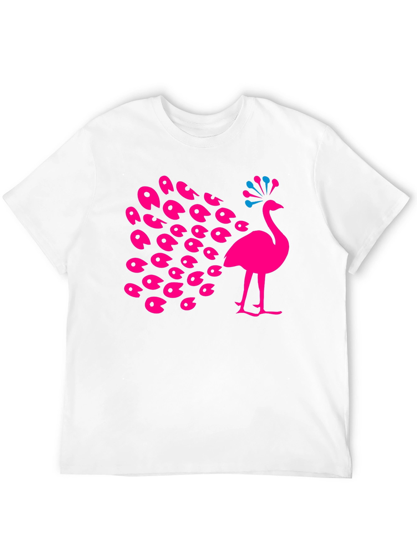 Peacock Graphic Tee - Bold & Stylish Black T-Shirt