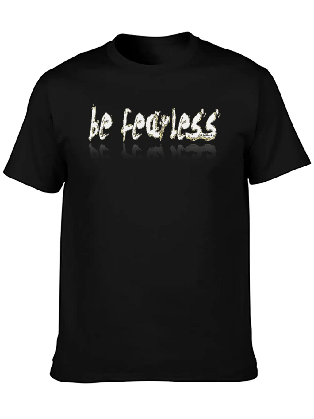 IYa-WRD-002_BFearless Unisex Casual T-Shirt – Clean Design For Daily Comfort