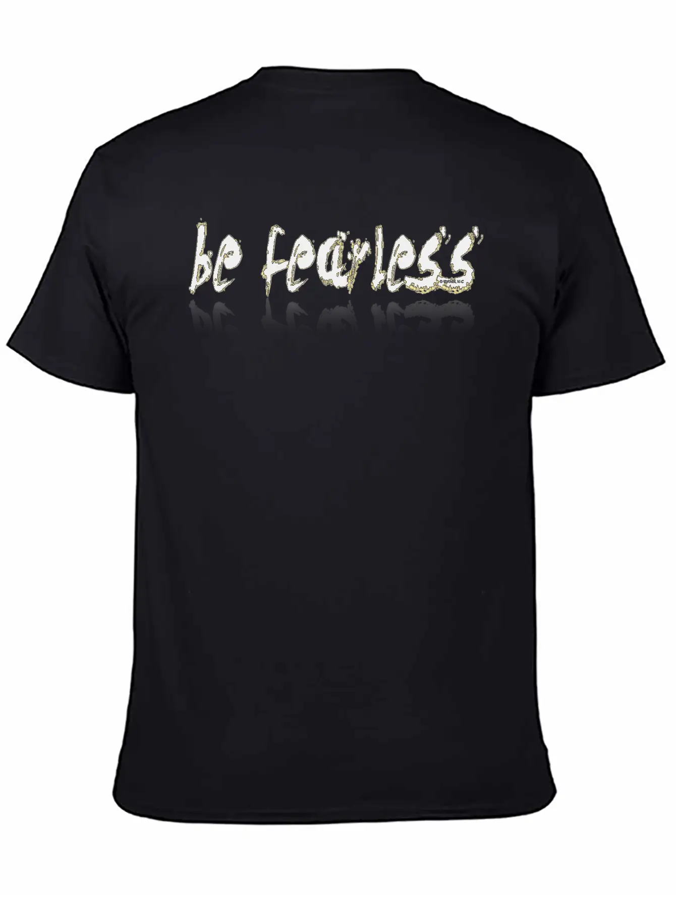 IYa-WRD-002_BFearless Unisex Casual T-Shirt – Clean Design For Daily Comfort