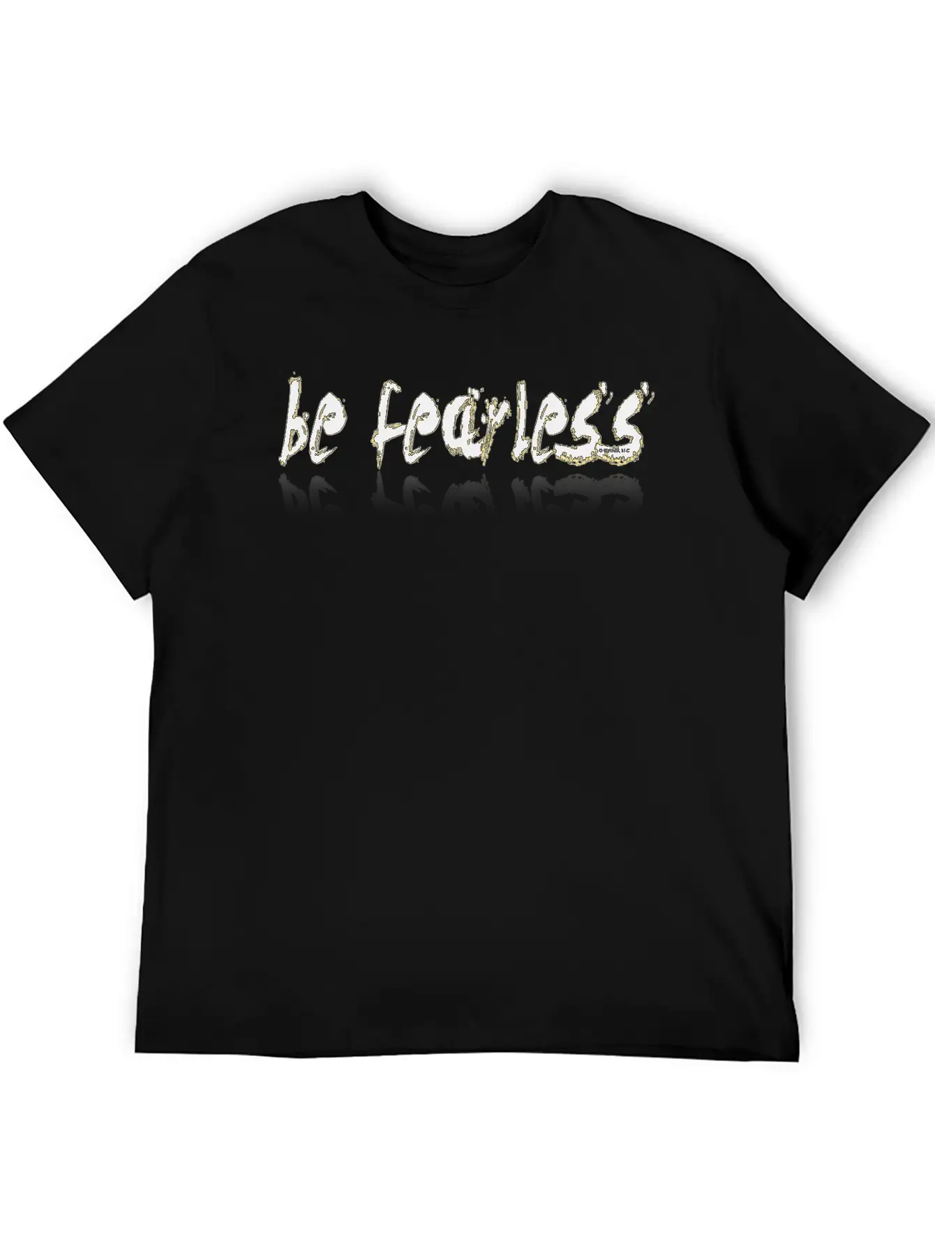 IYa-WRD-002_BFearless Unisex Casual T-Shirt – Clean Design For Daily Comfort