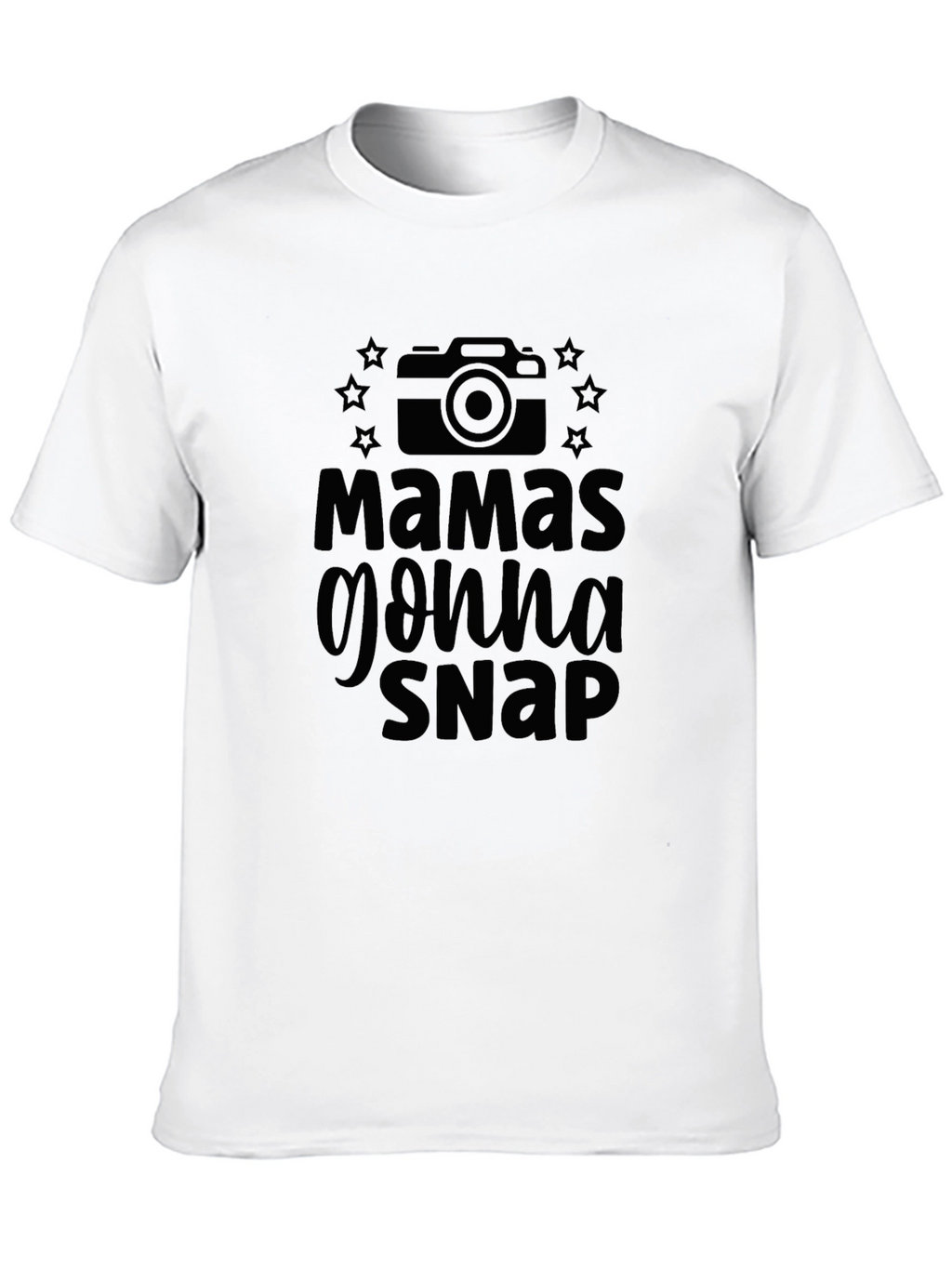 Mamas Gonna Snap Black Graphic T-Shirt