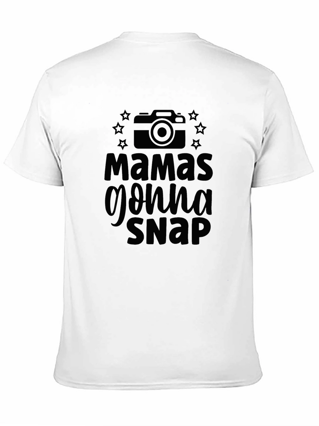 Mamas Gonna Snap Black Graphic T-Shirt