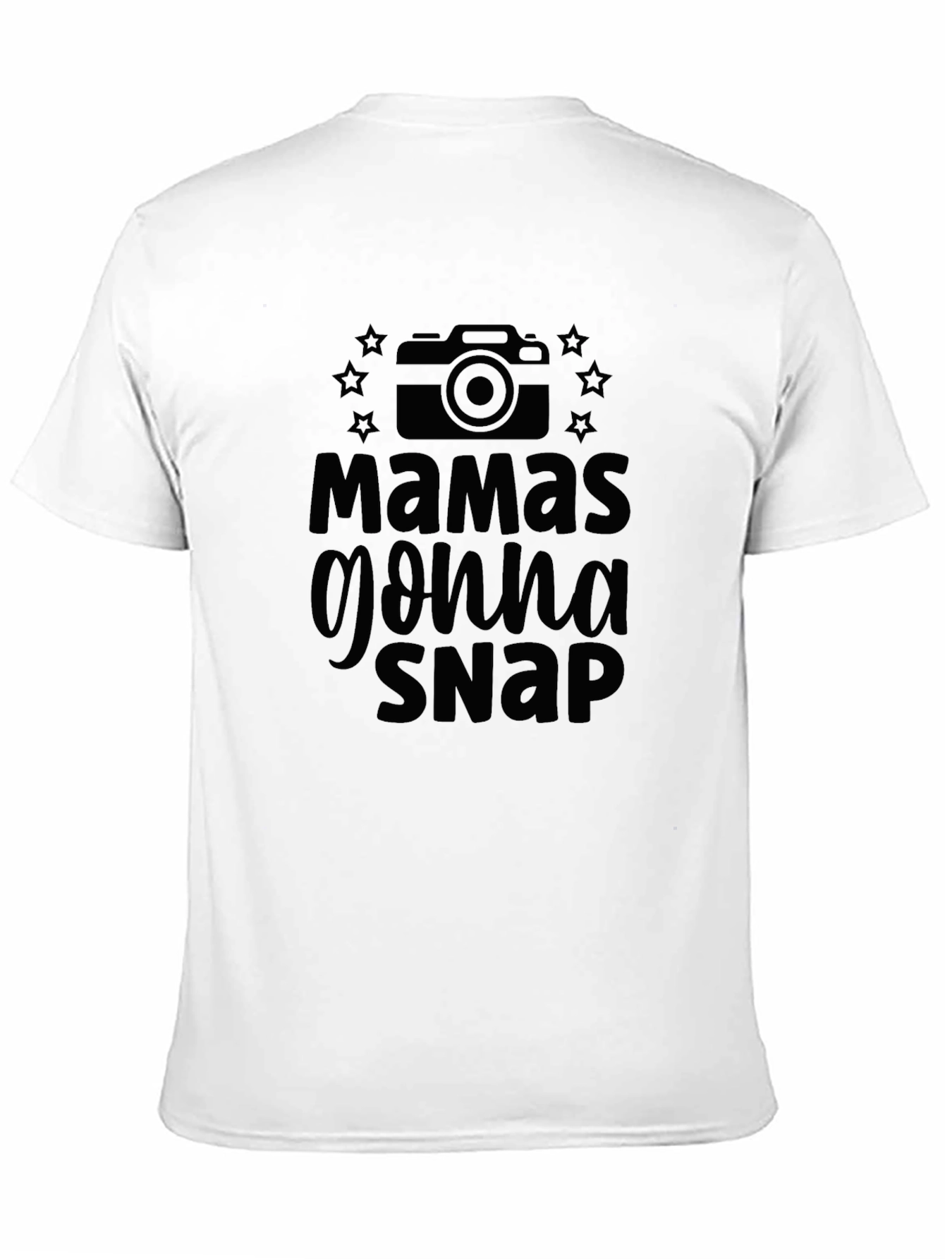 Mamas Gonna Snap Black Graphic T-Shirt
