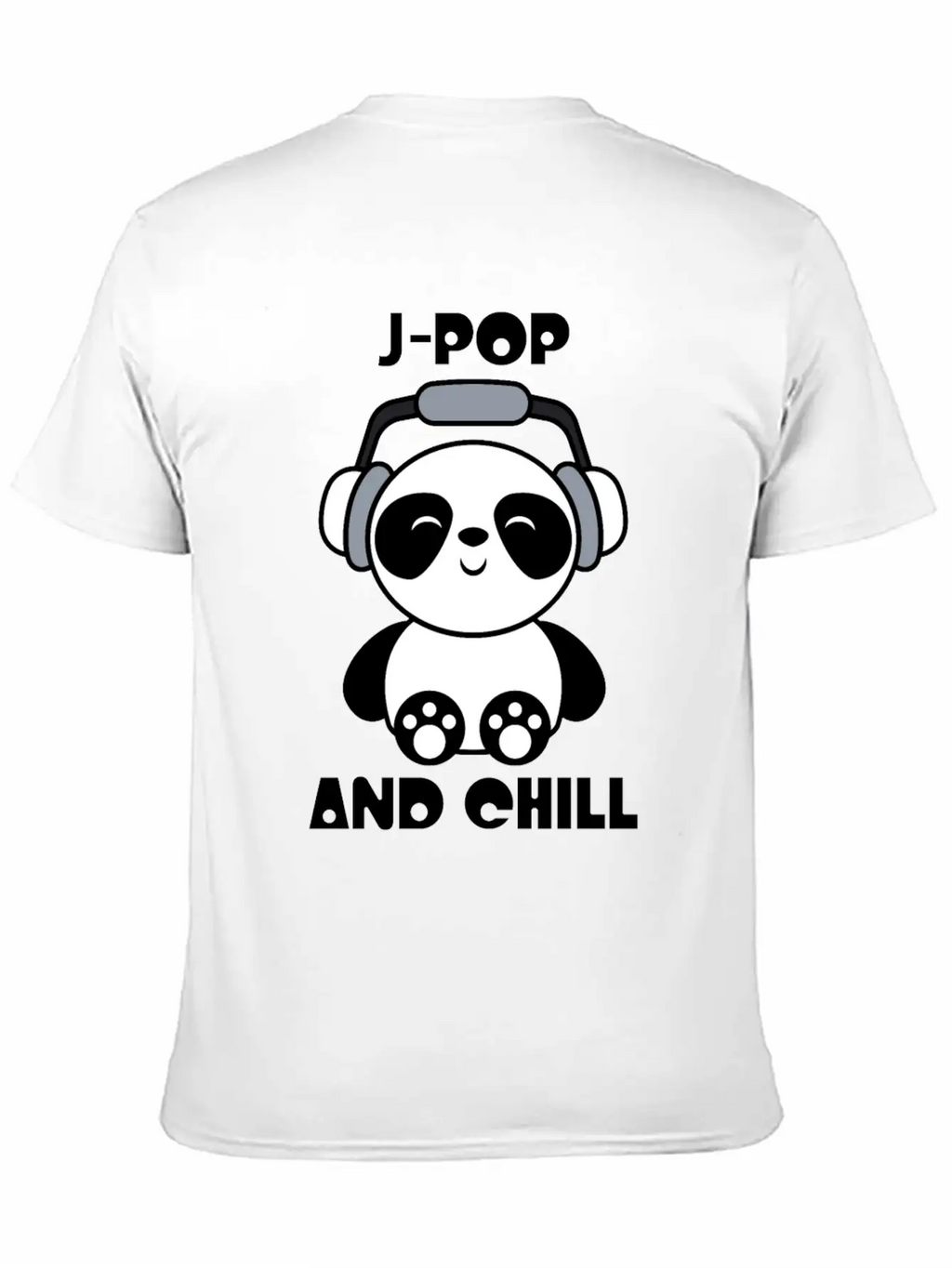 J-Pop Kawaii Panda Breathable Soft Cotton T-Shirt – Timeless Casual Look