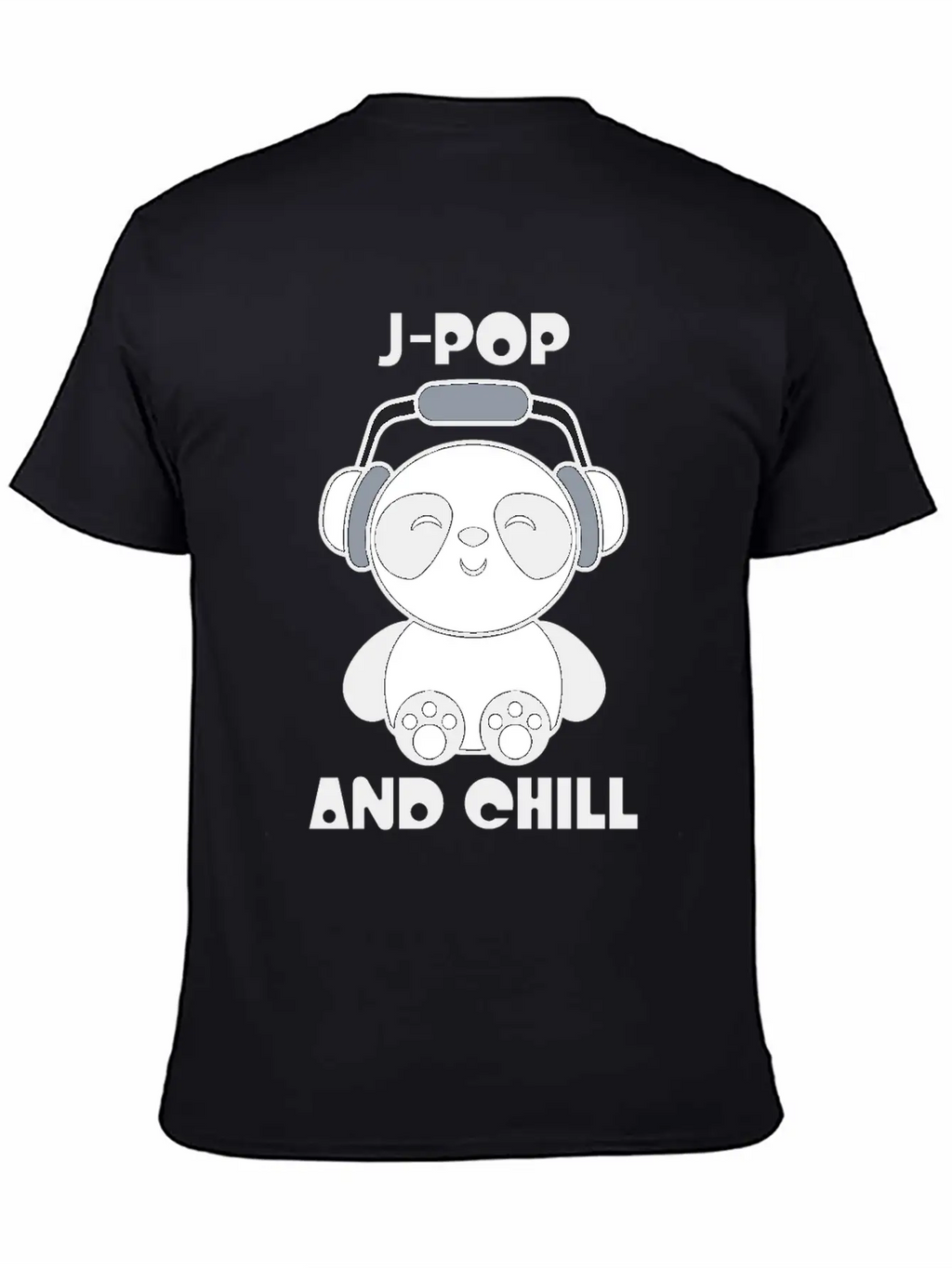 J-Pop Kawaii Panda Breathable Soft Cotton T-Shirt – Timeless Casual Look
