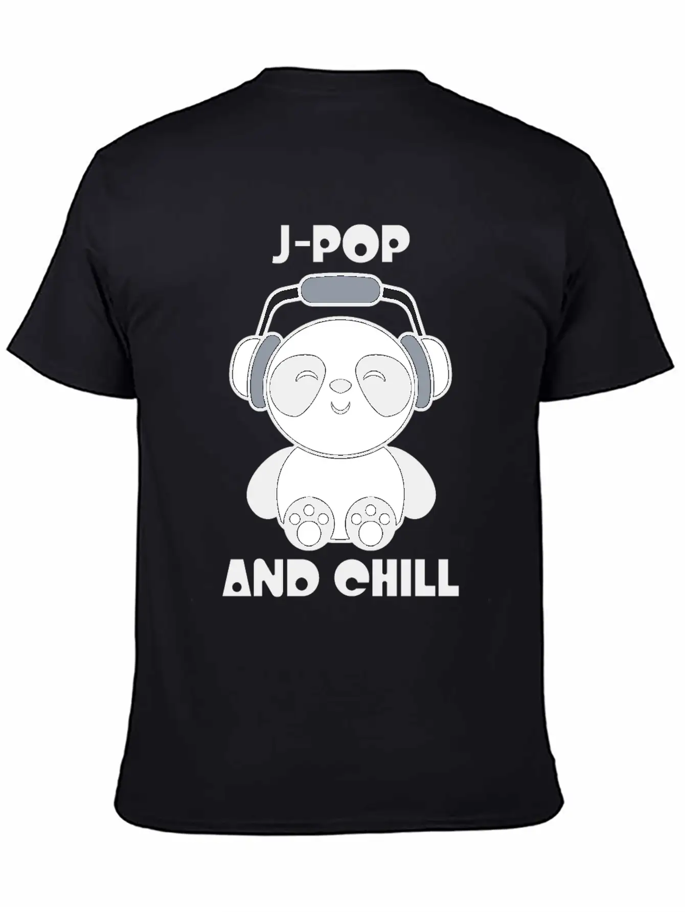 J-Pop Kawaii Panda Breathable Soft Cotton T-Shirt – Timeless Casual Look
