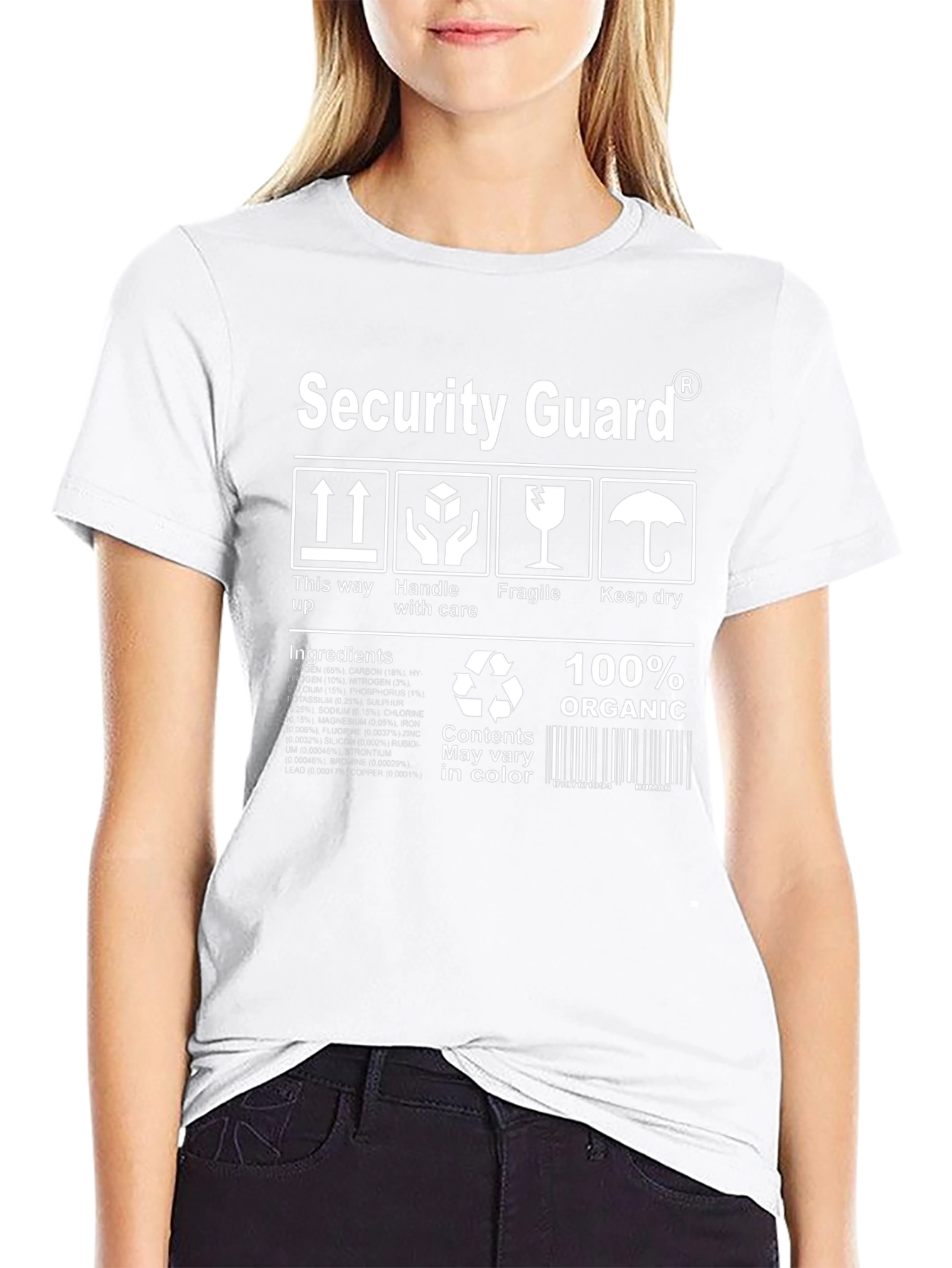 Security Guard Organic Cotton T-Shirt