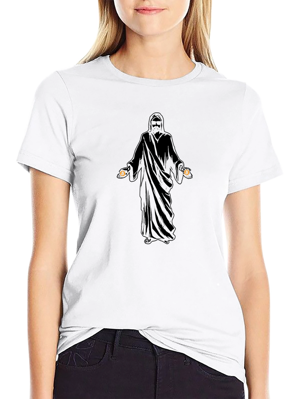 Crypto Jesus Black T-Shirt