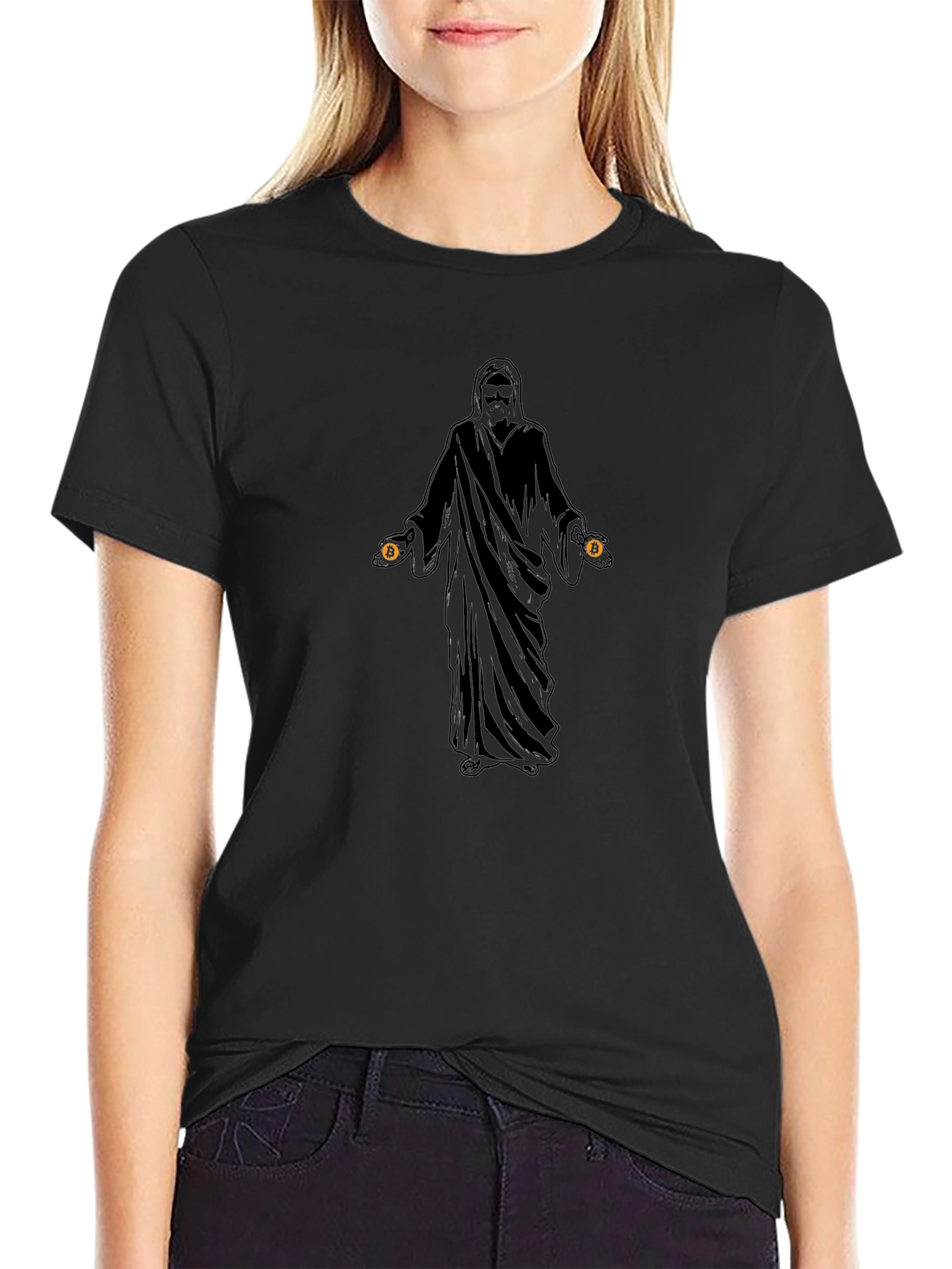 Crypto Jesus Black T-Shirt