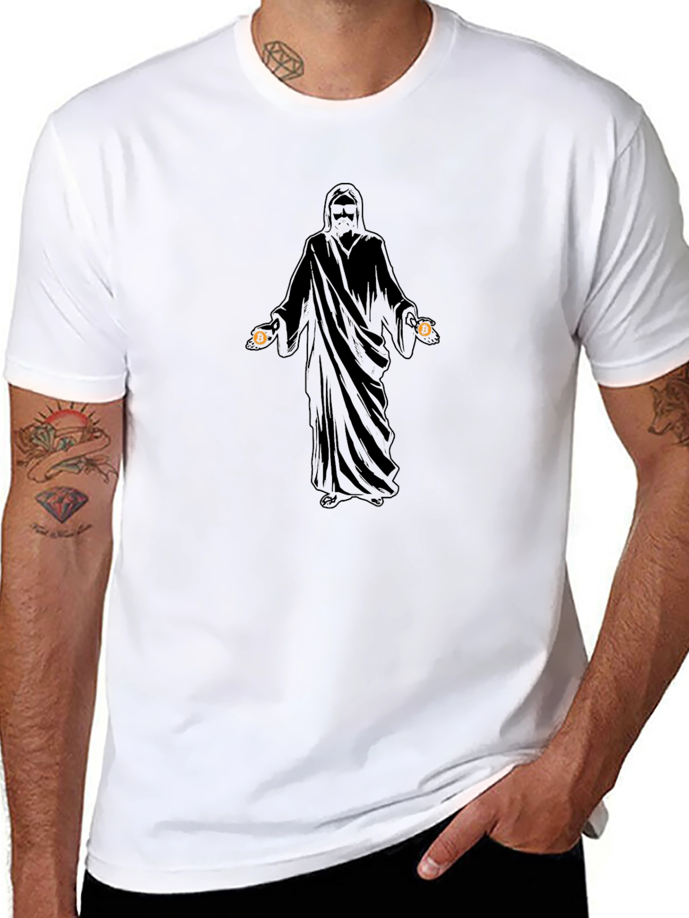 Crypto Jesus Black T-Shirt