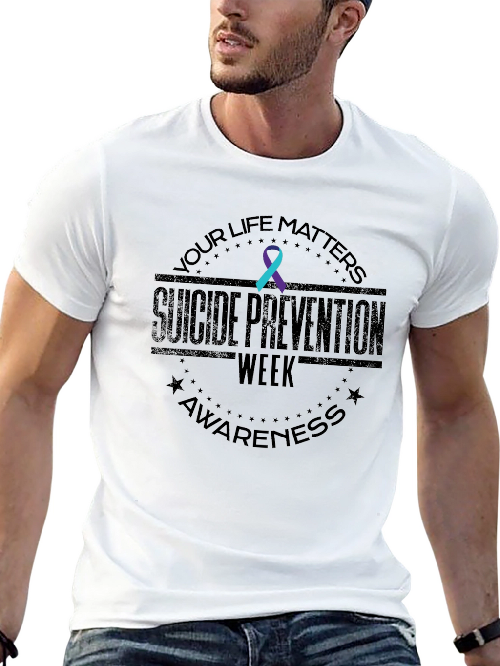 Suicide Prevention Awareness Graphic Tee