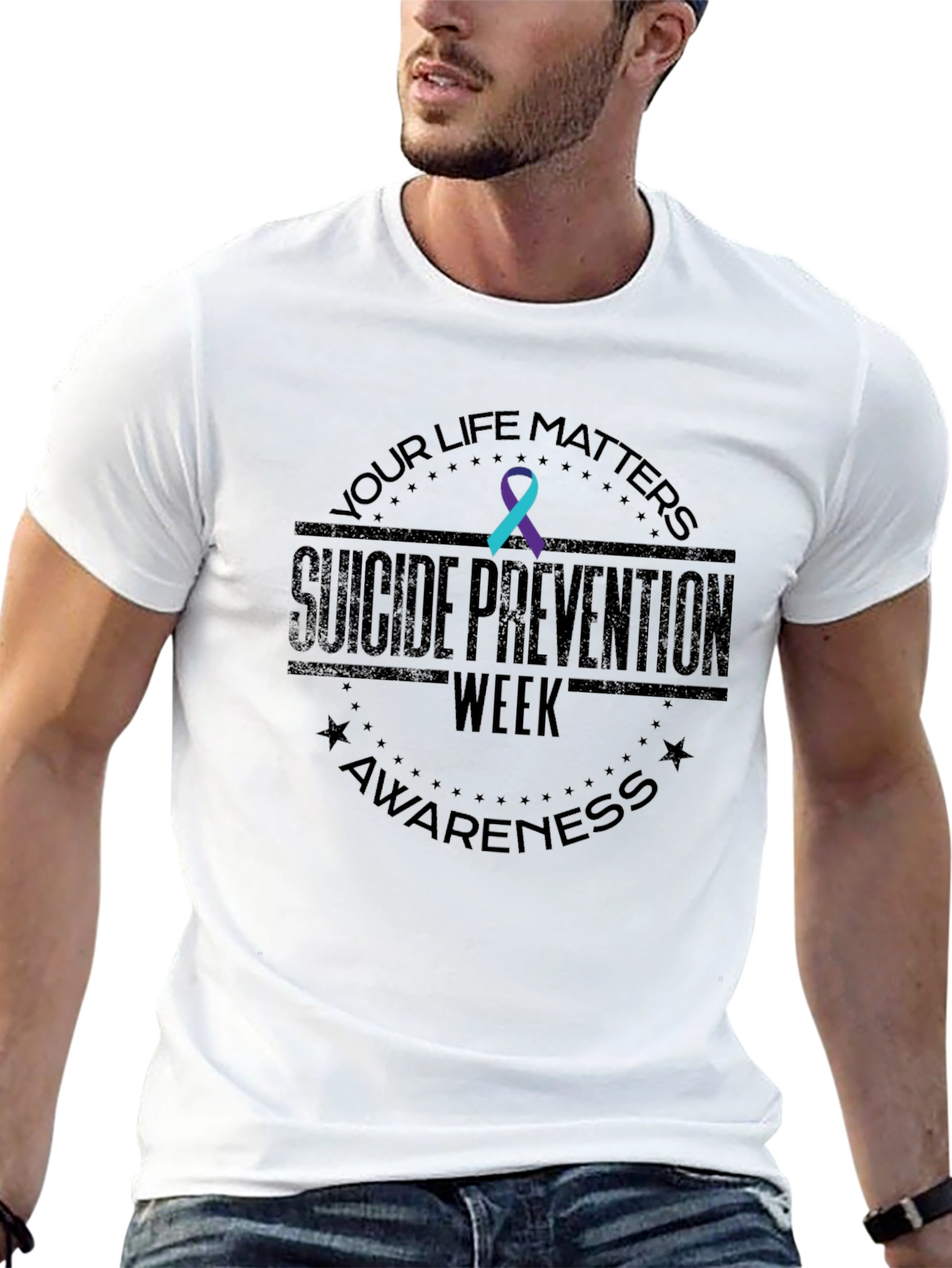Suicide Prevention Awareness Graphic Tee