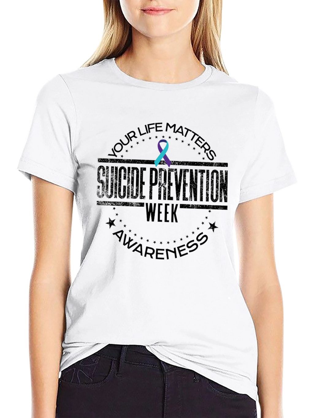 Suicide Prevention Awareness Graphic Tee