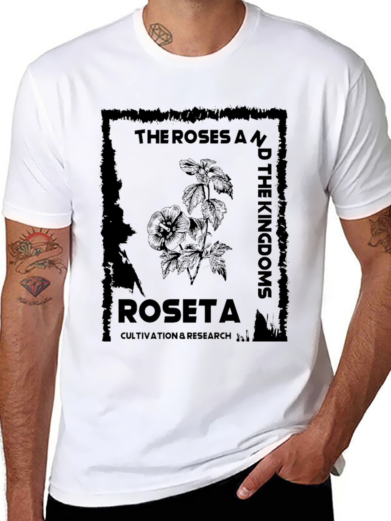 Roseta T-Shirt - Floral Design